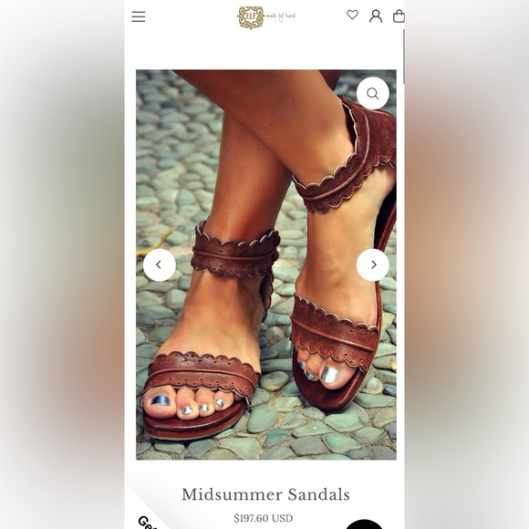 Bali ELF Midsummer Leather Sandal - Picture 10 of 10